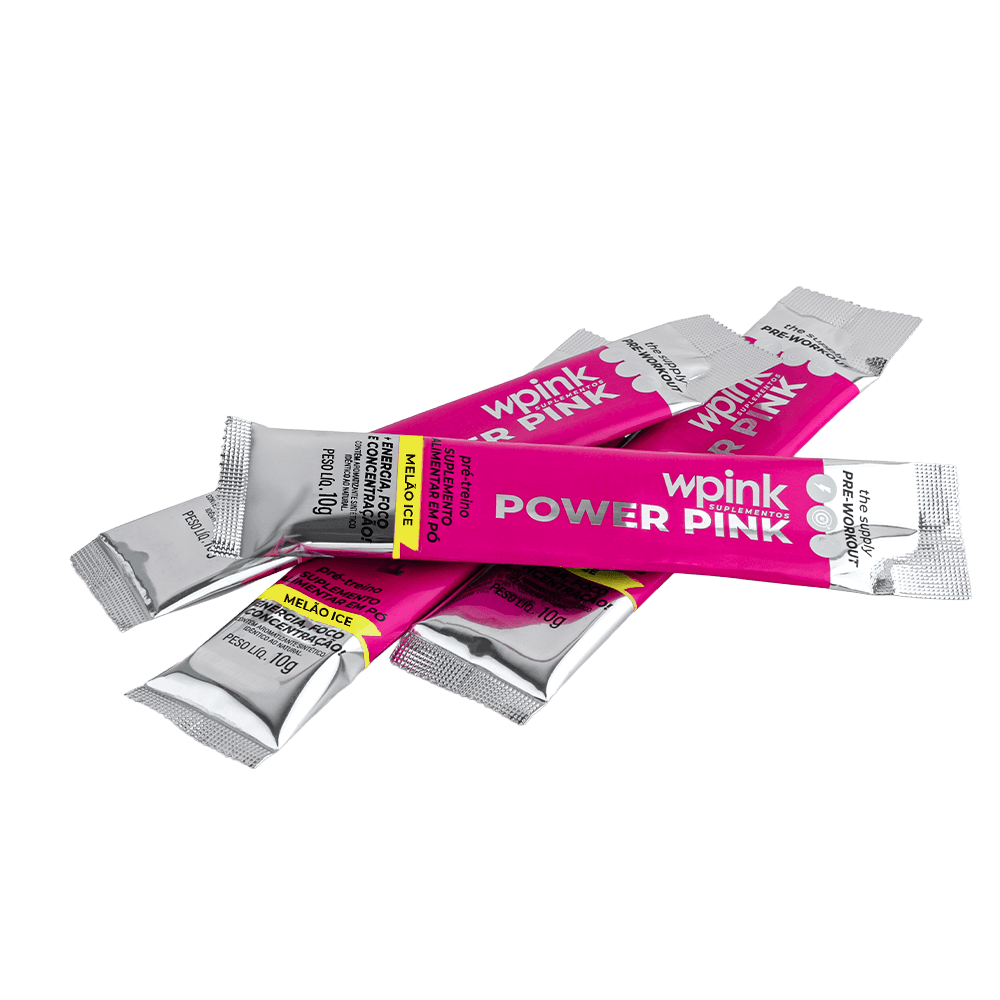 power pink de melão ice - pré-treino - 300g - wp