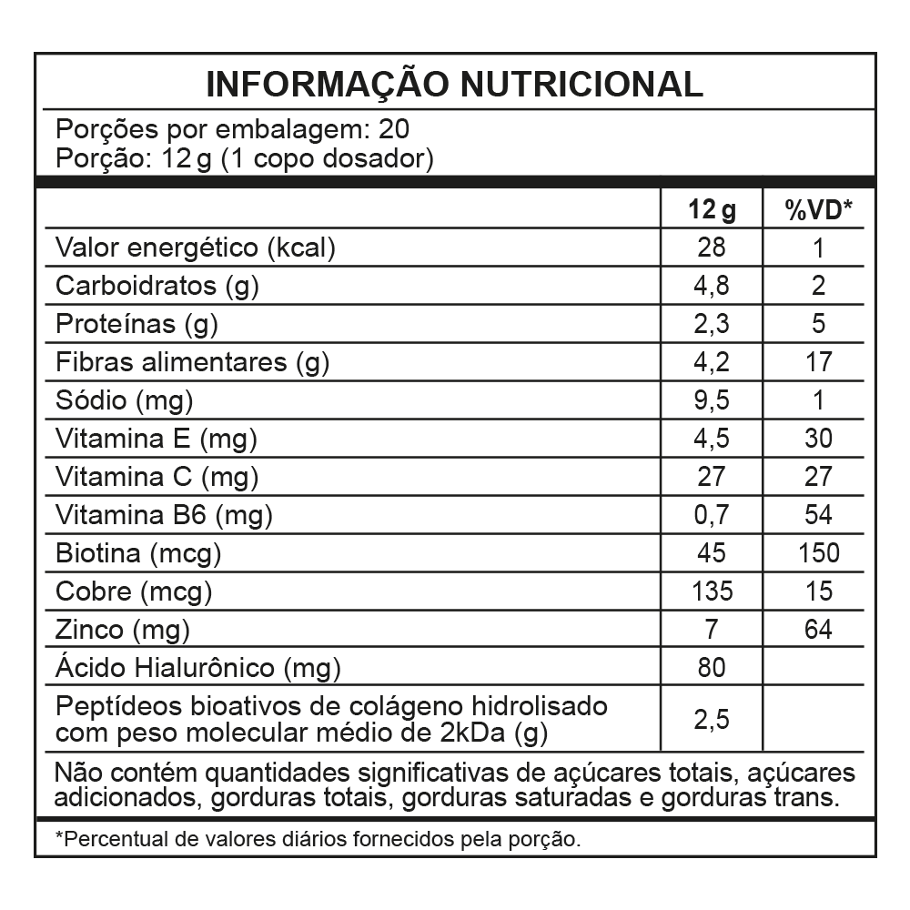 colágeno de uva verde - 240g - the supply – wp