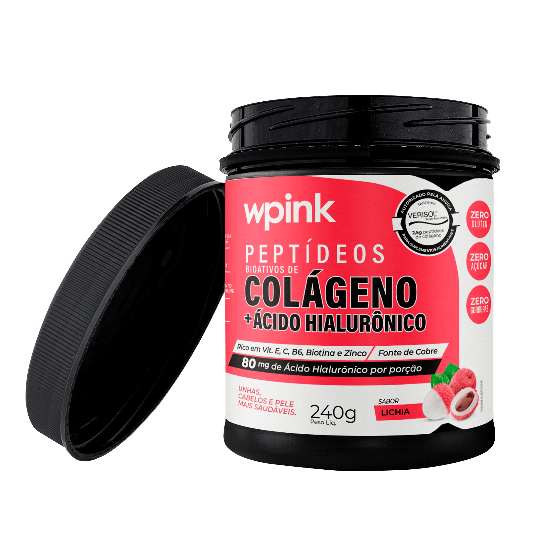 colágeno de lichia - 240g - the supply – wp